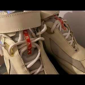 Rare Vintage Prada Men’s high top sneakers
